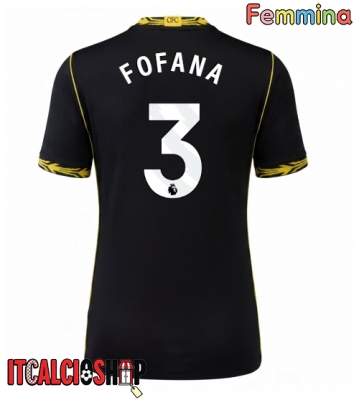 Chelsea Wesley Fofana #3 Seconda Maglia Femmina 2026-27 Manica Corta